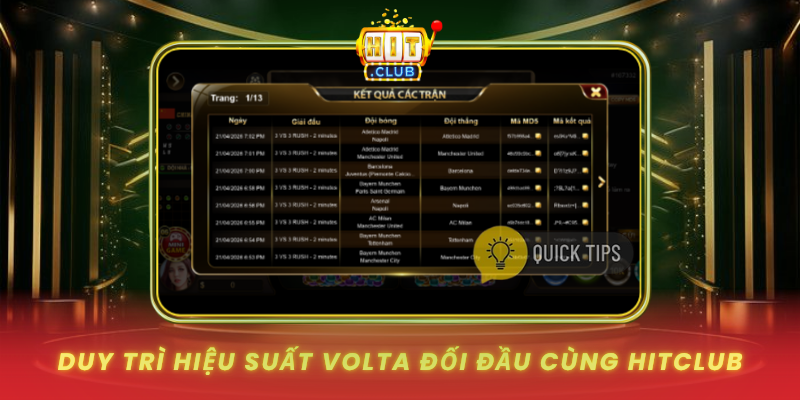 Volta Đối Đầu HitClub Phối Hợp Gọn, Giữ Nhịp Sáng 3 Duy Tri Hieu Suat Volta Doi Dau Cung Hitclub
