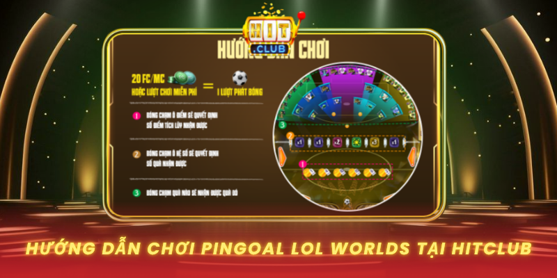 PinGoal LOL Worlds Đỉnh Cao Tại HitClub 2 Huong Dan Choi Pingoal Lol Worlds Tai Hitclub